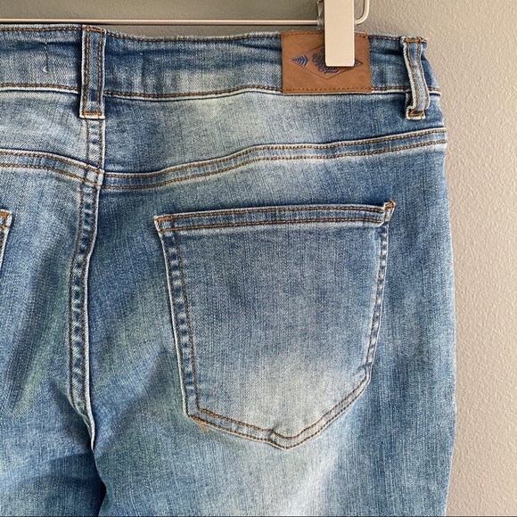 Wild Blue Skinny Jeans Blue Sz 11 - Picture 9 of 11